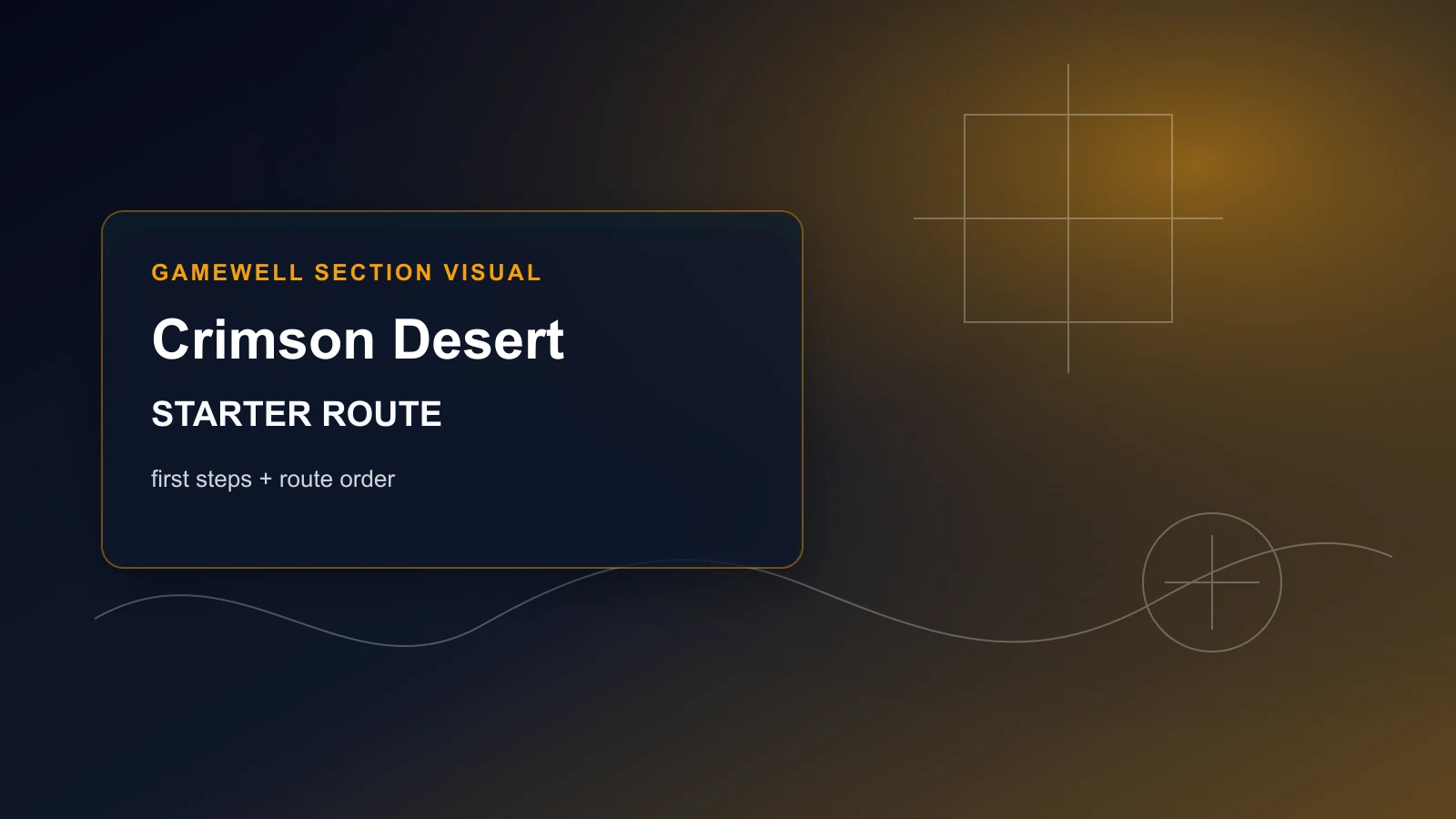 Crimson Desert Starter Route Hub